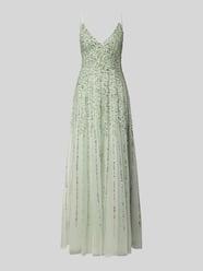 Abendkleid mit Paillettenbesatz von Lace & Beads - 22