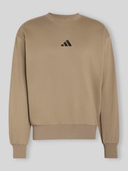 relaxed fit sweatshirt van katoenmix van adidas Sportswear - 1