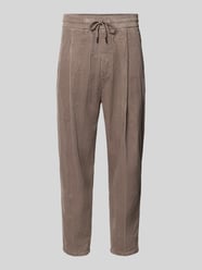 Relaxed Fit Cordhose aus reiner Baumwolle Modell 'VIGGO CROPPED' von Marc O'Polo DENIM Beige - 45