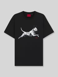 regular fit T-shirt van puur katoen van HUGO - 17