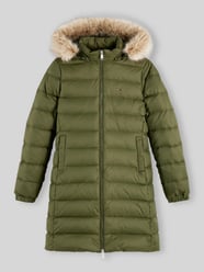Płaszcz puchowy z odpinanym kapturem od Tommy Jeans - 1