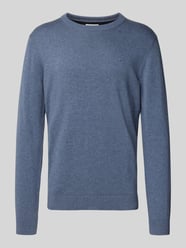 Regular Fit Strickpullover aus reiner Baumwolle mit Rundhalsausschnitt von Tom Tailor - 9