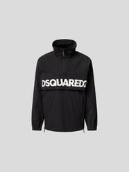 Jacke mit Leistentaschen von Dsquared2 Schwarz - 11