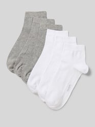 Socken mit Label-Print im 7er-Pack von camano - 23