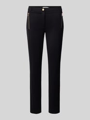 Slim Fit Stoffhose mit Paspeltaschen von Christian Berg Woman - 45