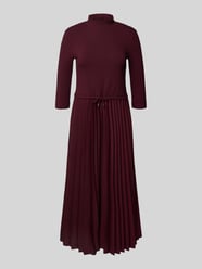 Tailliertes Freizeitkleid aus Viskose-Mix von Tommy Hilfiger Bordeaux - 6
