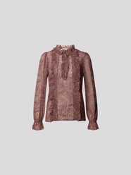 Hemdbluse mit floralem Muster von Vanessa Bruno Beige - 2