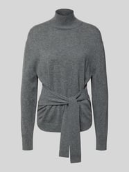 Regular fit gebreide pullover van een mix van scheerwol en zijde, model 'FALANDIA' van BOSS - 42