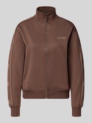Relaxed Fit Sweatjacke aus elastischem Viskose-Mix von GUESS Activewear - 7