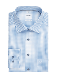 Comfort Fit Business-Hemd aus Baumwolle  von OLYMP Luxor Blau - 28