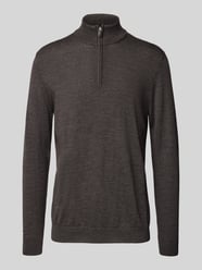 Pullover van merinowol met schipperskraag van Profuomo - 27