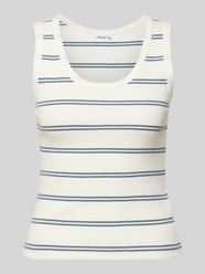 Tanktop mit Feinripp und Rundhalsausschnitt von Jake*s Casual - 9