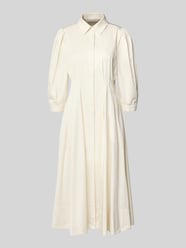 Cocktailkleid mit verdeckter Knopfleiste und 3/4-Arm von Christian Berg Cocktail - 27