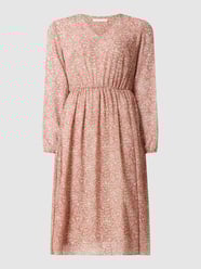 Kleid mit floralem Muster von BETTY & CO WHITE Rosa - 19