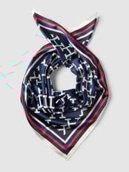 Schal mit Kontraststreifen von Tommy Hilfiger Blau / Türkis - 15