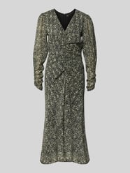 Getailleerde vrijetijdsjurk met all-over motief van BOSS Orange - 35