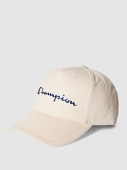 Cap mit Label-Schriftzug von CHAMPION Beige - 22