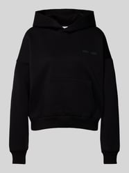 Hoodie met labelprint van Review - 11