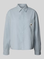 Bluzka o kroju regular fit z kieszenią na piersi model ‘Toland’ od Carhartt Work In Progress - 30