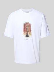 T-shirt z nadrukiem z logo od REVIEW - 15
