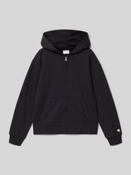 Bluza dresowa na zamek z detalem z logo w kroju regular fit od Champion - 14