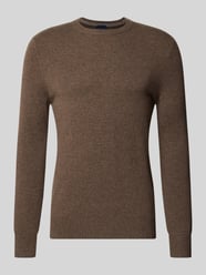 Regular Fit Strickpullover aus Woll-Kaschmir-Mix von Christian Berg Men - 40
