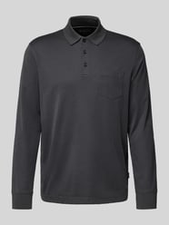 Poloshirt met labelstitching van bugatti - 7