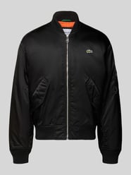 Regular Fit Bomberjacke aus Satin von Lacoste - 2