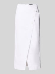 Spódnica midi o kroju straight fit w stylu denim od Marc Cain - 26