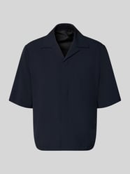Koszulka-kurtka o kroju relaxed fit z kołnierzem z połami od Lindbergh - 8