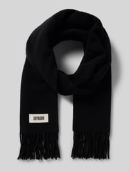 Schal aus Wolle-Lanawolle-Mix mit Fransen Modell 'GAZE' von Drykorn - 11