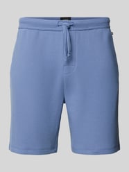 Regular Fit Sweatshorts aus Baumwoll-Mix Modell 'WAFFLE' von BOSS - 17