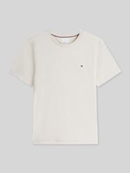 męski t-shirt o kroju regular fit z czystej bawełny od Tommy Hilfiger - 40