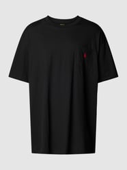 Plus size T-shirt met labelstitching, model 'SS JRSY CN' van Polo Ralph Lauren Big & Tall Grijs / zwart - 38