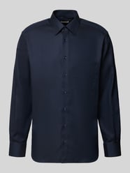 Comfort Fit Businesshemd mit Knopfleiste von ETERNA - 5