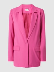 Blazer met viscose, model 'Colette' van Kaffe Roze - 23