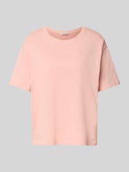 T-shirt z okrągłym dekoltem model ‘FIZVALLEY’ od American Vintage Fuksjowy - 12