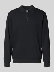 Sweatshirt mit Polokragen und Reißverschluss von Lindbergh - 7