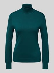 Pullover van viscosemix met col van comma - 7