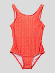 Badeanzug mit Allover-Muster von Name It Blau - 34