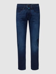 Slim Fit Jeans mit 5-Pocket-Design Modell 'Antibes' von Pierre Cardin Blau - 42