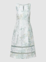 Cocktailkleid mit floralem Muster von Adrianna Papell Grün - 28