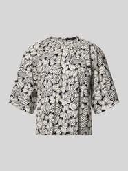 loose fit blouse van puur katoen van Weekend Max Mara - 17