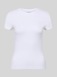 T-shirt o kroju slim fit z mieszanki bawełny od REVIEW - 33