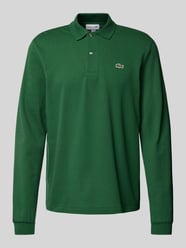 Koszulka polo o kroju classic fit z długim rękawem od Lacoste Zielony - 46