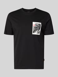 t-shirt o kroju regular fit z czystej bawełny model 'TE_BOARD' od BOSS Orange - 47