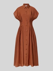 Hemdblusenkleid mit Knopfleiste von Jake*s Collection - 34