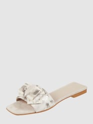 Pantolette aus Leder Modell 'Adriana' von Cinque Beige - 2