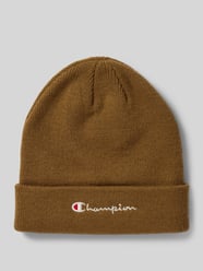 Mütze mit Label-Stitching von CHAMPION Grün - 35