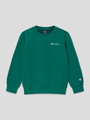 Bluza z wyhaftowanymi logo od CHAMPION Zielony - 47